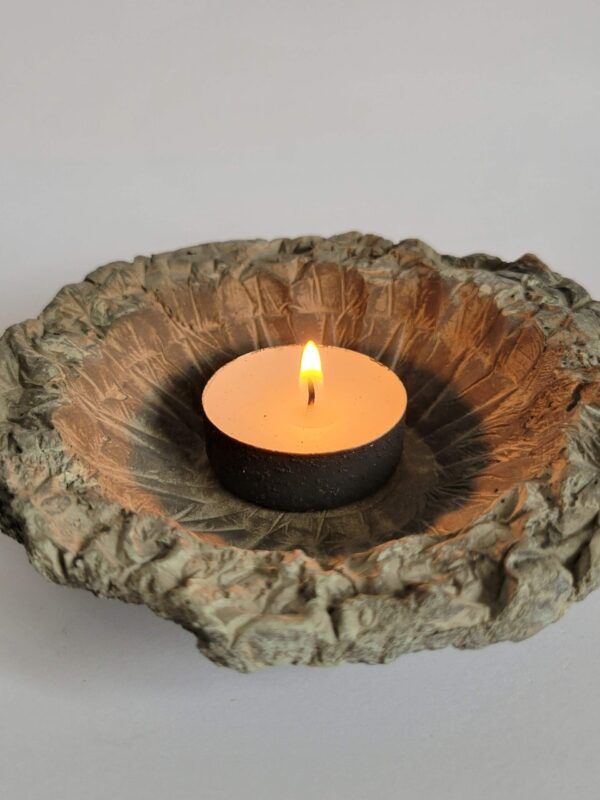 Universal small bowl made of concrete